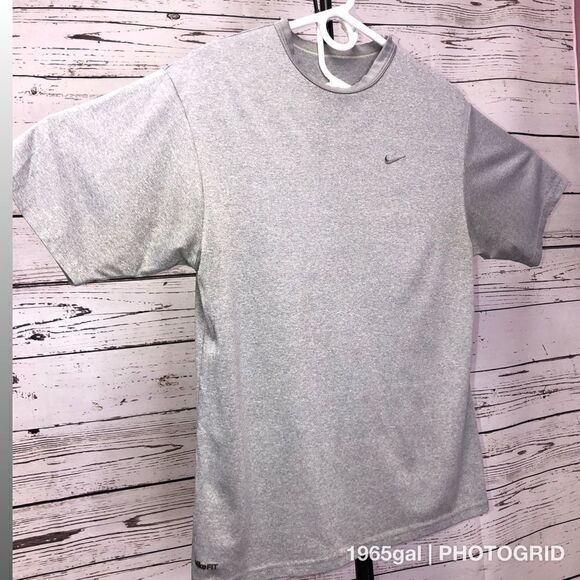 Nike Fit Legend 2.0 Training Shirt Gray Dry Fit - Picture 1 of 8